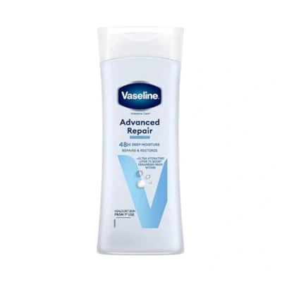 Image of 3 x Vaseline Intensive Care Body Lotion Advanced Repair for Sensitive Skin 400 ml