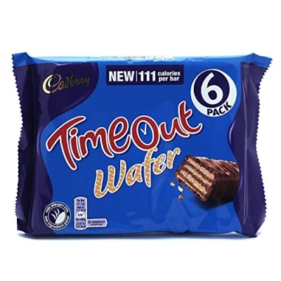 Image of Cadbury Time Out Wafer 21.2g 6 Pack (Box of 13)