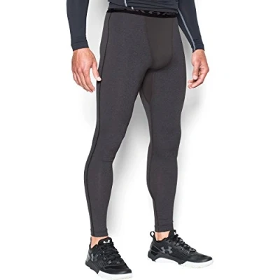 Image of Under Armour Men&#039;s UA Coldgear Legging Carbon Heather, SM