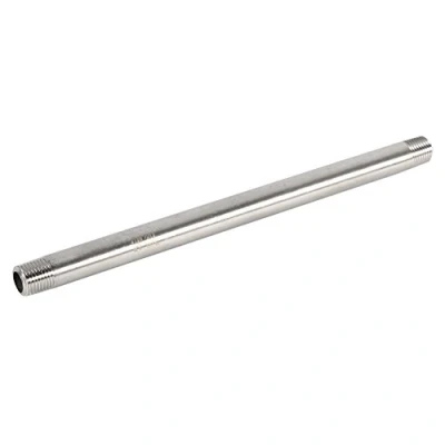 Image of 1Pc Stainless Steel Pipe Fitting SS304 Male x Threaded 200mm BSP Inner Diameter 9mm 15mm 21.7mm 27mm(DN8*200mm=1/4)