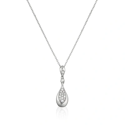 Image of Orphelia WoMens 925 Sterling Silver Chain with Pendant ZH 4744 One Size