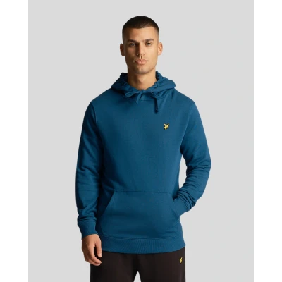 Image of Lyle &amp; Scott Hoodie Sweatshirt, Men&#039;s, Size: XXL, Apres navy