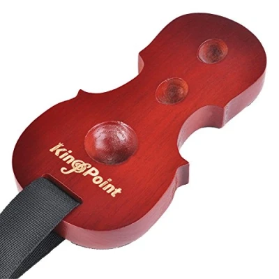 Image of KingPoint Solid Wood Cello Endpin Rest Non slip Stopper Anchor Protector Pad Shape