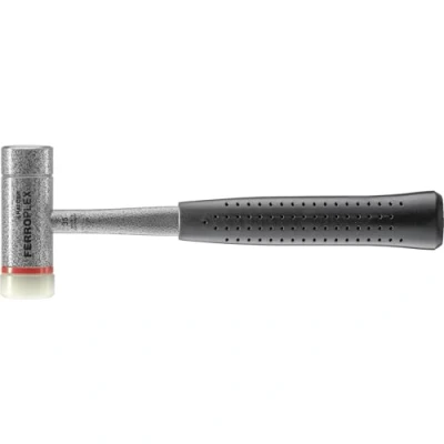 Image of Halder Ferro Plex 2 in 1 Hammer 3/8&quot; Diameter,11 1/2&quot; OAL,28 Oz.