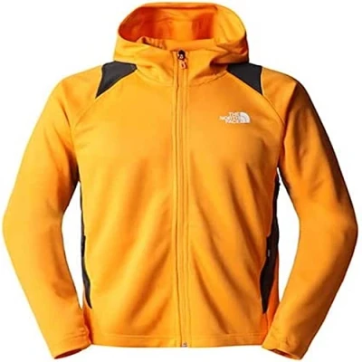Image of THE NORTH FACE Ao Wind Fz Jacket Cone Orange Asphalt Grey XXL