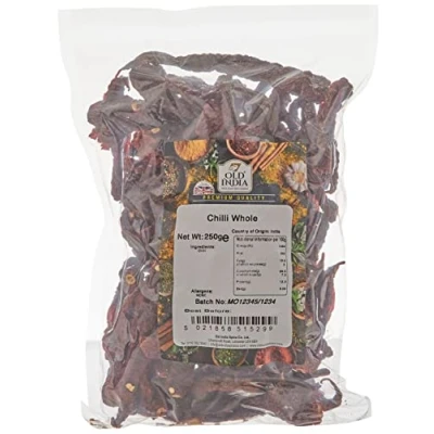 Image of Old India Chilli Whole 250 g