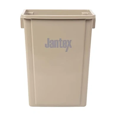 Image of Jantex Recycling Bin 56 Litre, Beige, Material: Polypropylene, Narrow Space Saving Design, Dolly (CL925) Available Separately, CK960