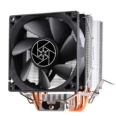 Image of SilverStone Technology 125mm Tall CPU Heatsink for Intel Socket LGA115X/1366/2011/2066 &amp; AMD AM2/AM3/AM4/FM1/FM2 KR02