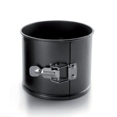 Image of IBILI Panettone springform Mould, rolled steel plate, Black, 16 x 13 cm.