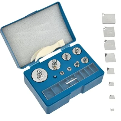 Image of Calibration Weights Set 17PCS 10mg 100g Weight Scale Gram Stainless Steel for Micro Scales Balance Digital Pocket Jewellery