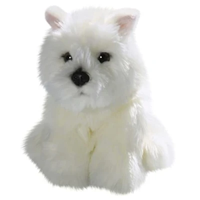 Image of Carl Dick Westie, West Highland Terrier Dog Puppy, 8.5 inches, 22cm, Plush Toy, Soft Toy 3137