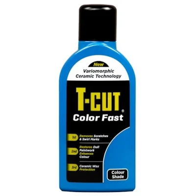 Image of T Cut Color Fast, 3 in 1 Paintwork Restorer, Car Polish, Mid Blue, 500 ml