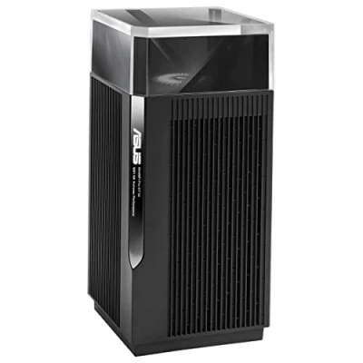Image of Asus ET12 AXE11000 Whole Home Tri band Mesh WiFi 6E System Coverage up to 610 Sq. Mtr/6,000 ft.,11Gbps WiFi, 3 SSIDs, free security &amp; parental controls, Dual 2.5G ports LAN Aggregation 1 pack