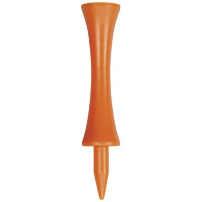 Image of Masters Golf Plastic Graduated Tees Size 2 3/4 Pack of 20 Orange