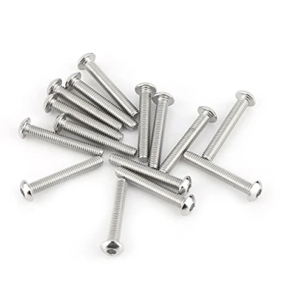Image of 300pcs M3 Stainless Steel Nuts and Bolts Assortment Button Head Hex Socket Screws Kit with Storage Box