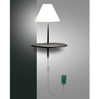 Image of Goodnight Integrated LED Wall Light Anthracite Glass