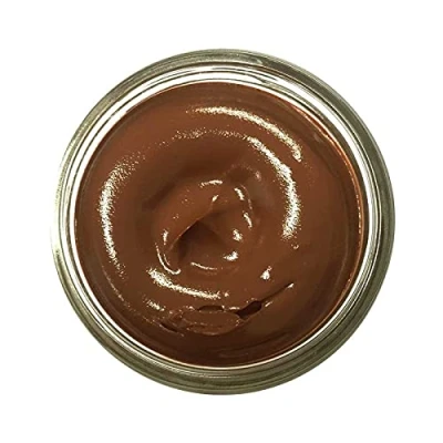 Image of Famaco 50ml Tan Dark Havane Leather Deluxe Cream Polish for Boot and Shoe with Application Brush Nourish Protector Kit Boots Shoes