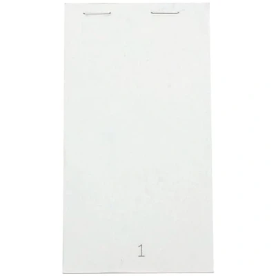 Image of White Duplicate Service PAD Small 140x76mm (Pack of 50) 20