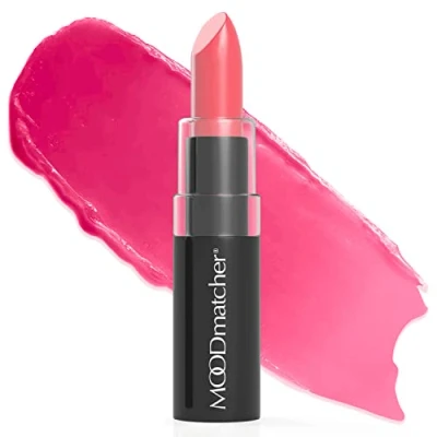 Image of Fran Wilson MOODmatcher Original Color Change Lipstick, PINK 12 HOUR Long Wear, Waterproof, Ultra Hydrating and Moisturizing with Aloe &amp; Vitamin E, Smudgeproof, Fadeproof Kissproof, 0.12 Oz (3.5g)