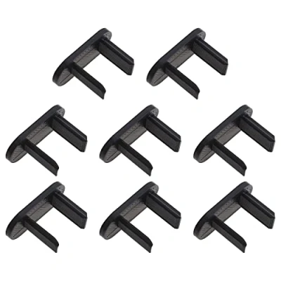 Image of eMagTech 8Pcs Car Rear Parcel Shelf Clip Replacement Compatible with Ford Fiesta MK8 Tray Strap String Fixed Clips