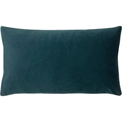 Image of Paoletti Sunningdale Cushion Cover, Kingfisher, 30 x 50cm