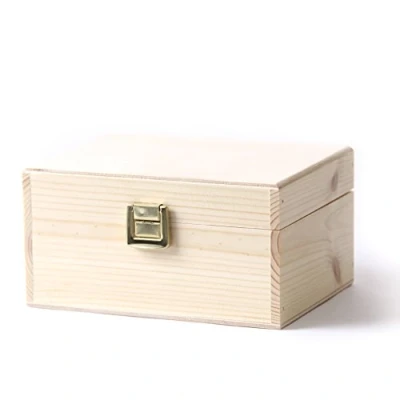 Image of Mystic Moments Wooden Aromatherapy Gift Box (Empty But Can Hold 12 x 10ml Glass Bottles)