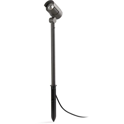 Image of Foc LED Outdoor Tall Spike Light Dark Grey IP65