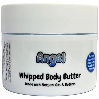 Image of Angel Whipped Body Butter 150g Natural Oils and Butters Perfume Scent Vegan Friendly Puddle of Wax Made in the UK