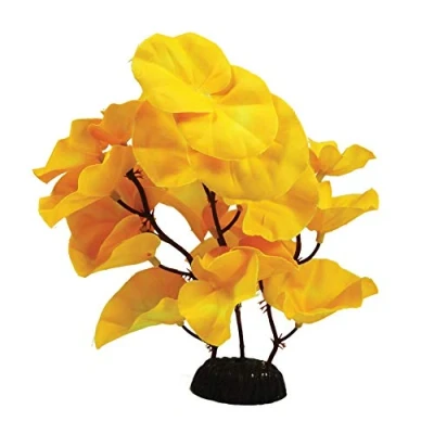 Image of Yellow Red Silk Like Plant 30cm by KenKoi