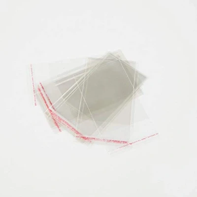 Image of OASIS 7 x 11cm, with a 3.5cm flap, Clear Seal able Envelopes, pack of 100, florist craft card storage