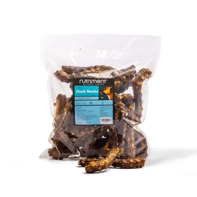 Image of Natural Treats Air Dried Duck Necks (1kg) 100% Dog Chew