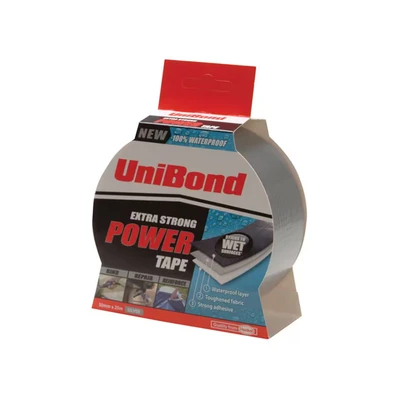 Image of UniBond Powertape 50mm x 25m Silver UNI1518497