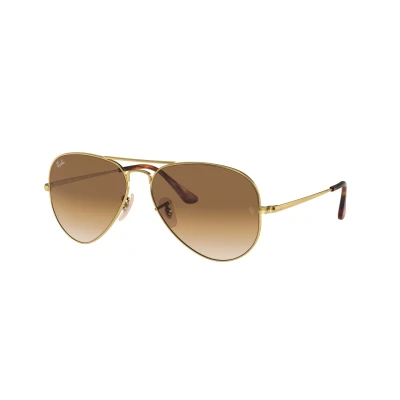 Image of Sunglasses Ray ban Rb3689 aviator metal ii col. 914751 Unisex Pilot Gold
