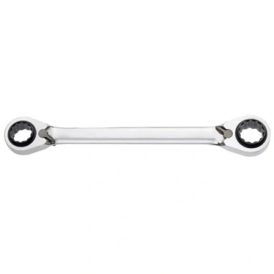 Image of Kraftwerk 3404 1019 Fine Toothed Ratchet Spanner 4 in 1 10 x 13 mm 17 19