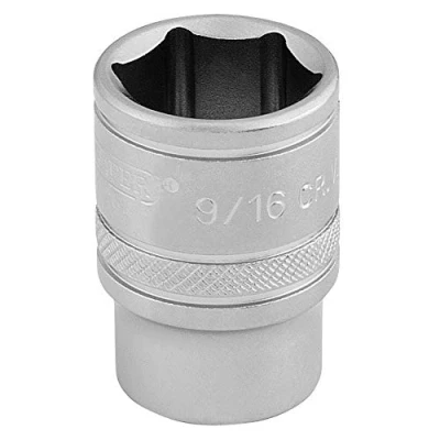 Image of Draper 6 Point Imperial Socket, 3/8&quot; Sq. Dr., 9/16&quot;