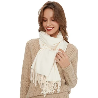 Image of MaaMgic Scarves for Women Pashmina Shawl Wrap Wedding Party Blanket Girls Large Soft