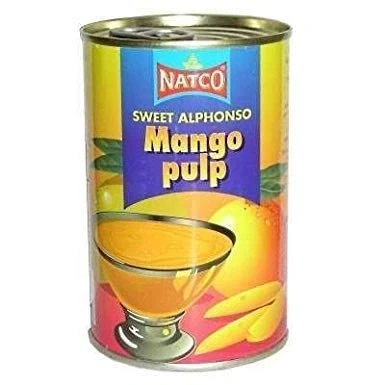 Image of Natco Alphonso Mango Pulp (Sweet) 450g (Pack of 2)