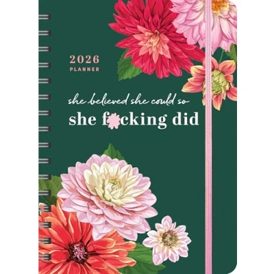 Image of She Believed Could So F*cking Did A5 Deluxe Diary 2026