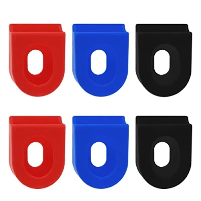 Image of VGOL 3 Pair Bicycle Crank Arm Protector Sets Crankset Cover Bike Boots Protectors Accessories for Mountain Road