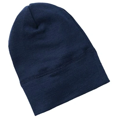 Image of Engel Natur, Baby/Toddler Cap Hat, 70% Wool, 30% Silk (3 7 Months (Height 23 27) (62/68), Navy)