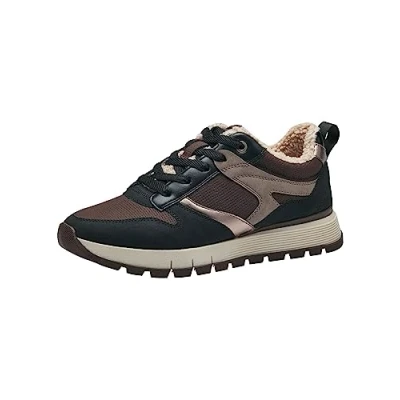 Image of Tamaris 1 23728 41 Women&#039;s Trainers Sneaker, Black (Black Comb), 7.5 UK
