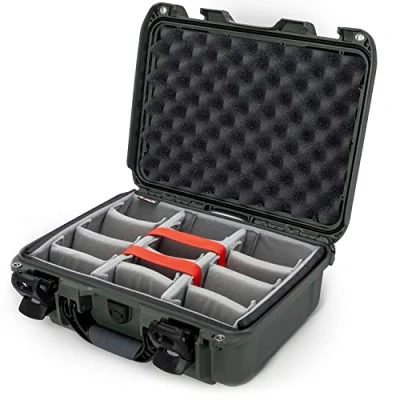 Image of Nanuk 920 Waterproof Hard Case with Padded Dividers Olive