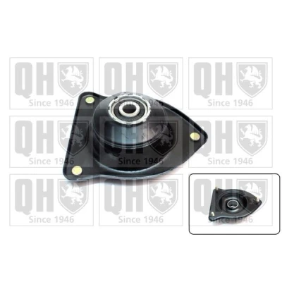 Image of 31306758309, 31306759498, 31311495698, 31336764884, 31352318478 Top strut mount QUINTON HAZELL EMA5051 with bearing(s) MINI: Hatchback, Convertible