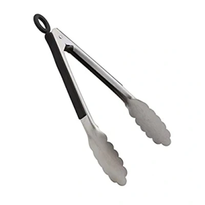 Image of Genware NEV 579 Heavy Duty Stainless Steel Utility Tong, 23 cm