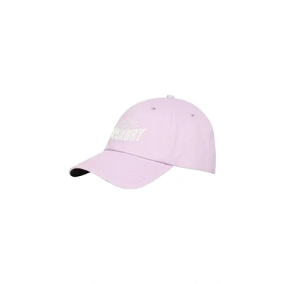 Image of superdry Women&#039;s Graphic Baseball Cap Beret, Parma Violet Purple, One Size