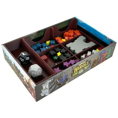 Image of Feldherr Organizer compatible with Tiny Epic Kingdoms board game box