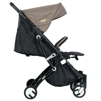 Image of Looping SQUIZZ 3 Compact Travel Stroller From Birth, Folding 1 Hand Espresso