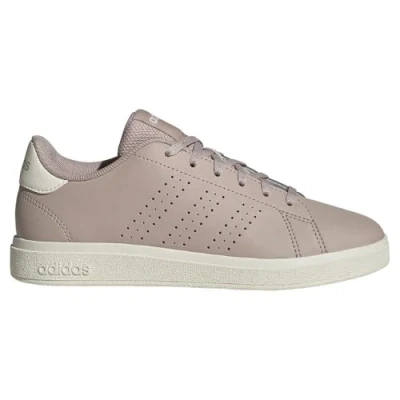 Image of adidas Advantage Base 2.0 Shoes Junior Tennis, Wonder Taupe/Off White/core Black, 5 UK