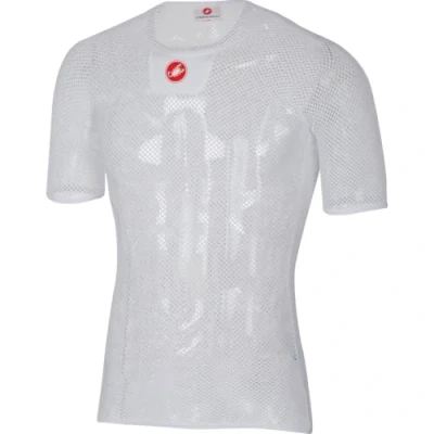 Image of CASTELLI 4517027 001 CORE MESH 3 SS Men&#039;s T shirt White XL