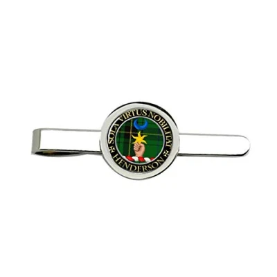 Image of Henderson Scottish Clan Tie Clip